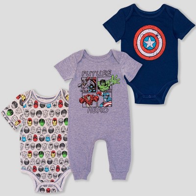 avengers baby romper