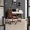 Patrizia Tufted Ergonomic office task chair High Back Executive Swivel Chair for Living Room and Office Room| ARTFUL LIVING DESIGN - 3 of 4