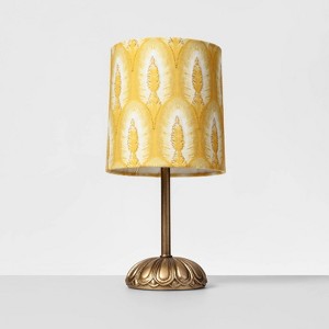 Peacock Shade Table Lamp Yellow (Lamp Only) - Opalhouse