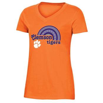 NCAA Clemson Tigers Girls' V-Neck T-Shirt