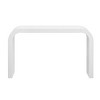 Sleek Modern Console Table with Natural Wood Texture, Elegant Console Table for Hallway, Living Room, or Home Office-Maison Boucle - 4 of 4