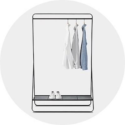 Portable on sale closet target