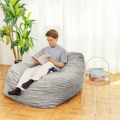 CENGHU Bean Bag Chair for Adults and Kids, Faux Fur Classic Bean Bag Chair Sofa