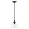 Livex Lighting Glendon 1 - Light Pendant in  Bronze/Antique Brass - 4 of 4