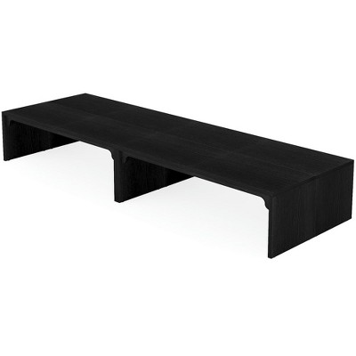 Resenkos Computer Desk, Office Desk, Study Desk,78.7" Two Person Desk, Wood Long Computer Desk Double Desk,Black