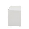 ?Vynxaria Black Modern TV Stand with LED Lights ¨C Stylish Console for Up to 55" TVs - 3 of 4