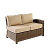 Bradenton Outdoor Wicker Sectional Right Side Loveseat - Sand - Crosley - 3 of 4