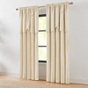 Lush Décor Solar Drift Blackout Window Curtain Panels Cream Pair 52x84 - 3 of 4