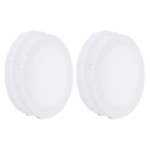 Unique Bargains Blank Art Canvas Panels 4 Pcs White - 1 of 4
