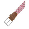 INSPIRE CHIC Gender Neutral Braided Stretch Multicolored Elastic Woven Golf Jean Belts Waistband 1Pc - 2 of 4