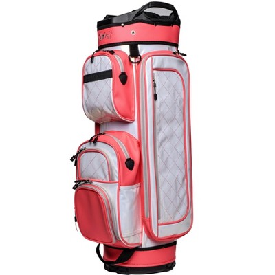 Glove It Golf Ladies Lightweight Cart Bag 6lbs, 15-way Divider, 9 Pockets - Naples