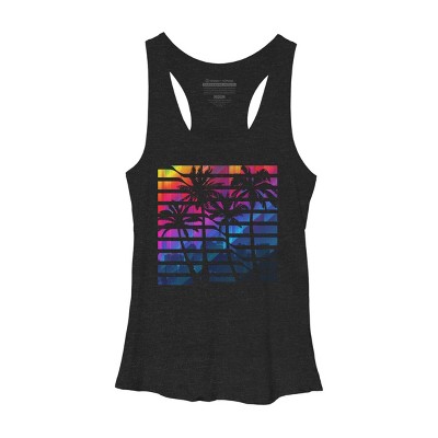 Women's Design By Humans City Summer By clingcling Racerback Tank Top