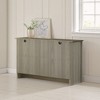 VYNXARI 47"W Gray Oak Console Table, Buffet Table, Sideboard with Shelves and Cabinet Doors,Storage Cabinets with doors and shelves - 3 of 4