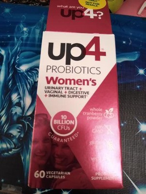 Up4 Women's Probiotic With Organic Vegan Cranberry Capsules - 60ct : Target