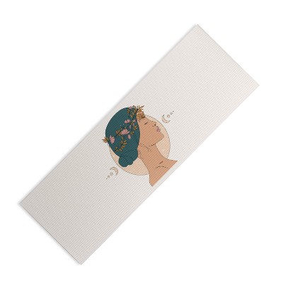 The Optimist Moon Gazing (6mm) 24" x 70" Yoga Mat - Society6
