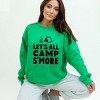 Simply Sage Market Women's Graphic Sweatshirt Let's All Camp S'More - 2 of 4