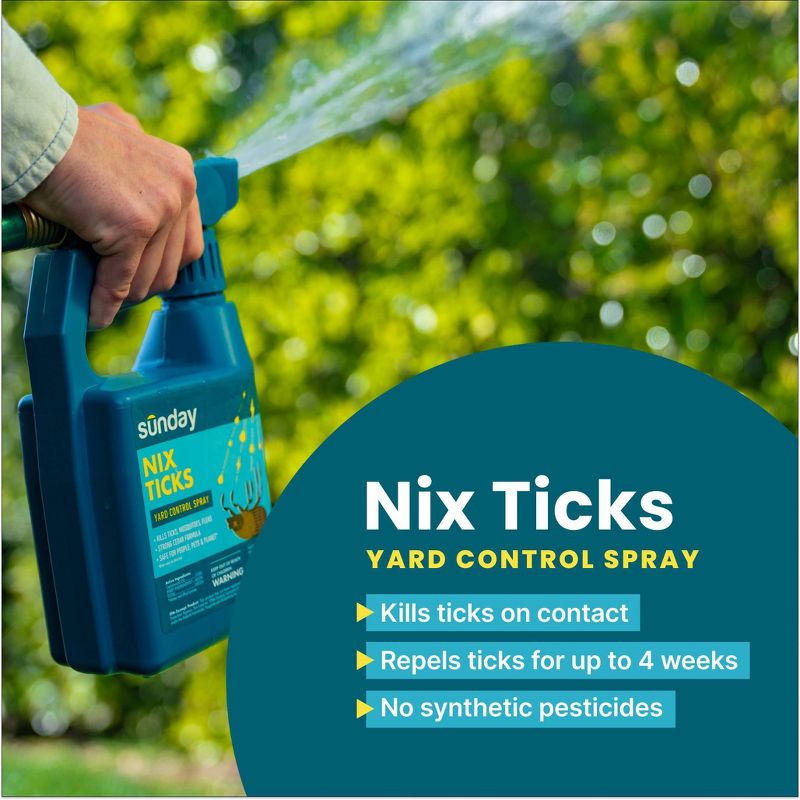 Sunday Nix Tix Yard Control Spray Repellant - 32oz, 5 of 10