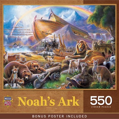 MasterPieces Inspirational Puzzles Collection - Noah's Ark 550 Piece Jigsaw Puzzle