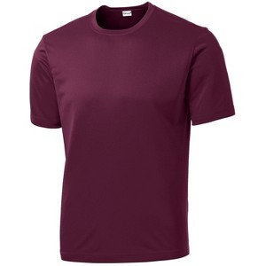 Mafoose Men's Active T Shirts Crew Neck High Visible Sun Protection Cool Dry Fit Athletic Workout Running T-Shirts for Men - 1 of 4