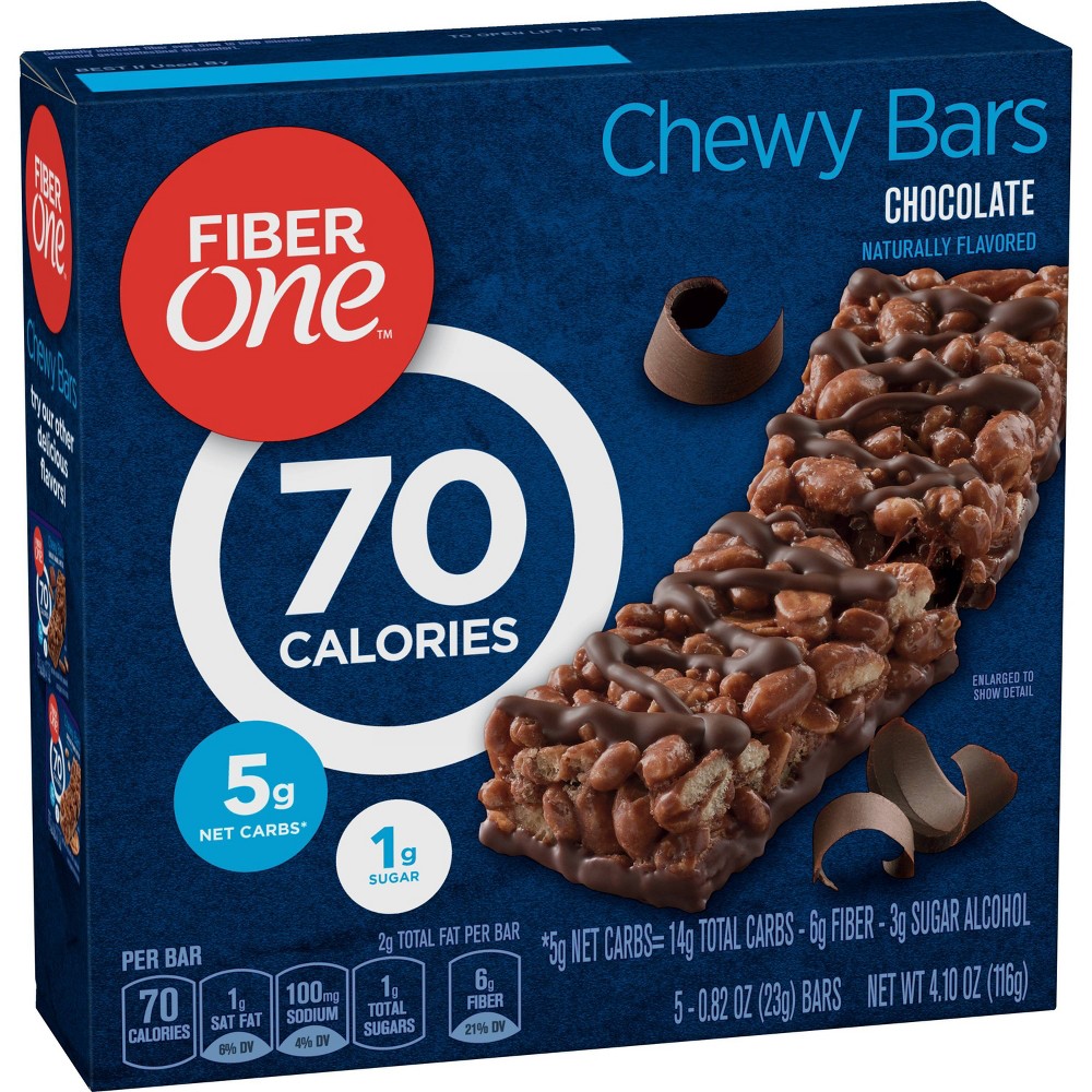 UPC 016000261648 product image for Fiber One Chocolate Chewy Bars 70 Calorie - 5ct | upcitemdb.com