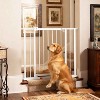 BestMassage Expandable Dog Gate with One-Hand Release & Auto-Close for Kitchen Stair and Doorways - 2 of 4