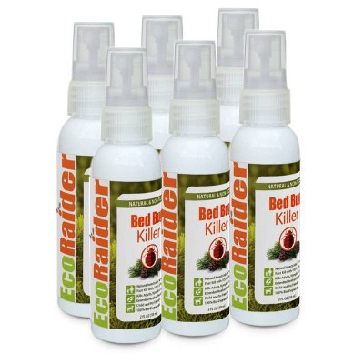 2oz 6ct Bed Bug Repellent - EcoRaider