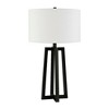 Hampton & Thyme 24.5" Tall Table Lamp with Fabric Shade - 2 of 4