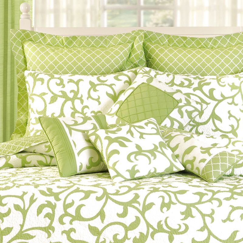 C&F Home Serendipity Green Quilt, 2 of 4