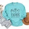 Simply Sage Market Women's Teachers Plant Seeds That Grow Forever Long Sleeve Garment Dyed Tee - 3 of 4