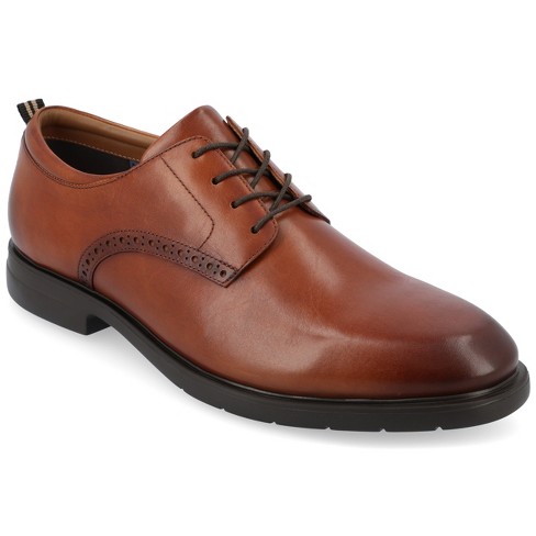 Cognac Mens Stafford Dress Shoe, Thomas & Vine