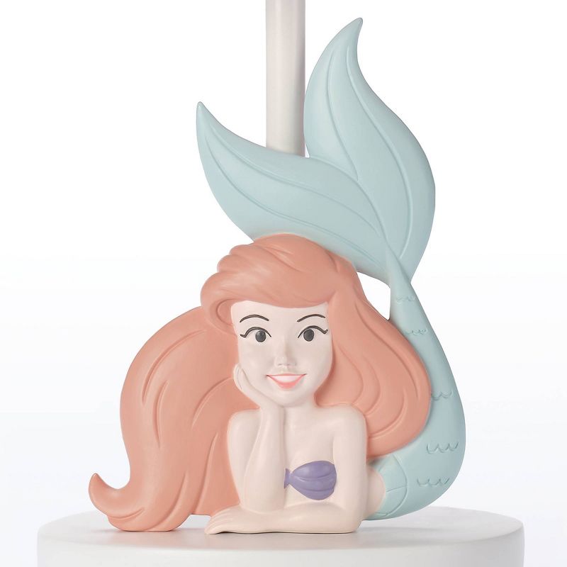 Bedtime Originals Disney&#39;s The Little Mermaid Lamp with Shade by Lambs &#38; Ivy(Includes LED Light Bulb), 2 of 5