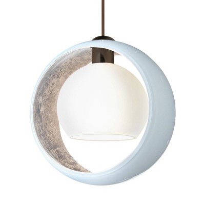 Besa Lighting Pogo 1 - Light Pendant in  Bronze