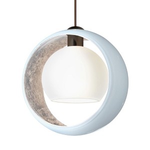 Besa Lighting Pogo 1 - Light Pendant in  Bronze - 1 of 1
