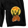 7UP Fresh Up On The Job Men's Black Sleep Pajama Shorts - 2 of 4