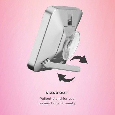 Elegant Round Countertop LED Magnifying Makeup Mirror