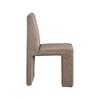 Meridian Furniture,Benson Microsuede Corduroy Fabric Dining Chair, Set of 2 - 3 of 4