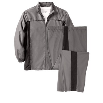 KingSize Men's Big & Tall Long Sleeve Colorblock Tracksuit