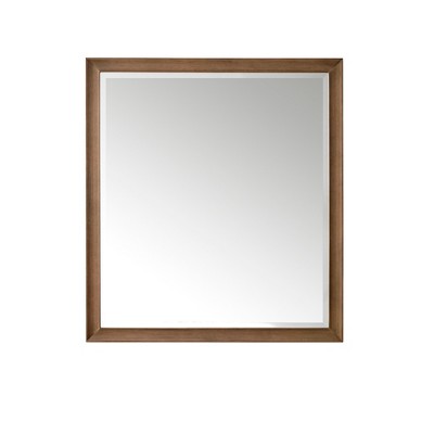 James Martin Signature Vanities Glenbrooke 36" Mirror, Whitewashed Walnut