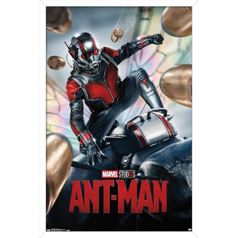 Marvel Ant-Man and the Wasp: Quantumania - Logo Wall Poster, 22.375 x 34,  Framed 