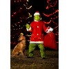 HalloweenCostumes.com XX Large   Dr. Seuss The Grinch Santa Deluxe Costume with Mask X, Red/White/Green - 4 of 4