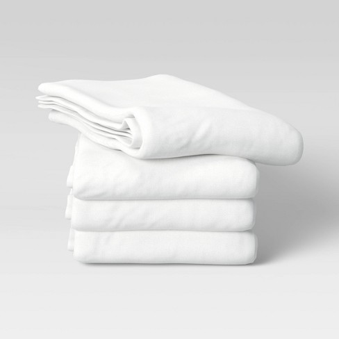 4pk 30x30 Flour Sack White - Room Essentials™ : Target