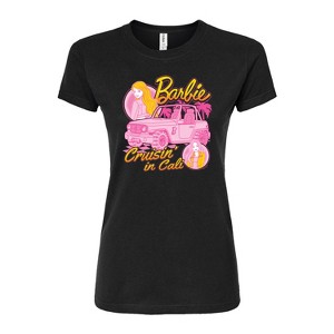 Women's - Barbie - Cruisin In Cali Fitted Graphic T-Shirt - 1 of 2
