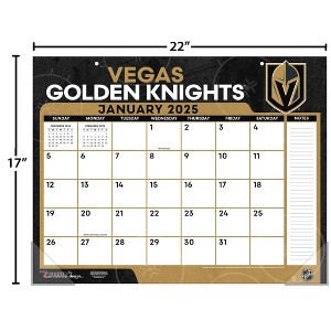 NHL Vegas Golden Knights 2025 22"x17" Desk Calendar - 1 of 4