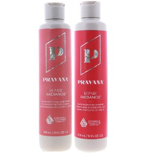 Pravana Repair Radiance Shampoo, 10 oz & Pravana Repair Radiance Conditioner, 10 oz DUO - 1 of 3