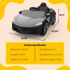 Ride On Car for Kids 12V Licensed Mclaren Battery Powered Sports Car with 2 Speeds - 3 of 4