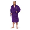 Los Angeles Lakers NBA L/XL Silk Touch Bathrobe 26x47 Inches - 2 of 4