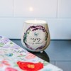 Pavilion Gift Company - Enjoy - 8 oz - 100% Soy Wax Candle Scent: Tranquility - Flame Candles - 2 of 4