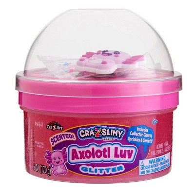 Cra-Z-Slimy Slime Dome Pink Axoloti Luv