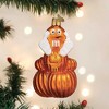 Old World Christmas 4.0 Inch M&M's Orange Autumn Pumpkins Chocolate Tree Ornaments - 3 of 3