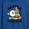 Men's - Instant Message - Golf Mascots Better Together Long Sleeve Graphic T-Shirt - 2 of 4